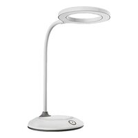 Philips Polycarbonate Orbit 5W Led Table Lamp|3 in 1 Colour Changing Rechargeable Desklight with Brightness Control,White