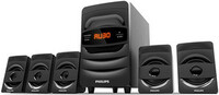 PHILIPS SPA5128B/94 40 W Bluetooth Home Theatre  (Black, 5.1 Channel)