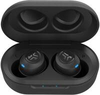 JLAB JBuds Air True IEUEBJBUDSAIRRBLK8 TWS Earbuds (IPX4 Sweat & Water Resistant, 32 Hours Playback, Black)