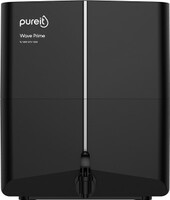 Pureit Wave Prime 7 L RO + MF Water Purifier 6 Stage Filteration Upto 45% Water Recovery Wall Mountable Ideal for Borewell, Tanker & Municipal Water (Black)