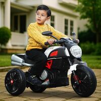 Kidsmate Blaze Rider Electric Bike for Kids for Age 3-7Y | Max Load 50 kg - Black/Red