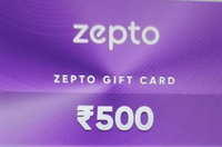 Zepto Gift card at 15.1% off at Cred