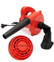Jakmister 600 W, 70 Miles/Hour Electric Air Blower Dust Cleaner Blower for Cleaning Dust (Red)