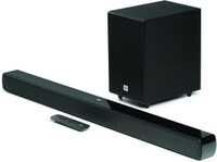 JBL Cinema SB241 2.1, Dolby digital, Wired Subwoofer,HDMI 110 W Bluetooth Soundbar  (Black, 2.1 Channel)