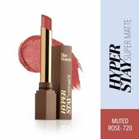 Blue Heaven Hyperstay Super Matte Lipstick For Women | Muted Rose - 720(location specific)