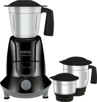 Inalsa MaxxBlend 750 W Mixer Grinder  (MaxxBlend | 3 Jars | Black)