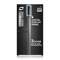 Haier SmartChoice 598L 3 Star 3-Door Side by Side Frost Free Refrigerator 