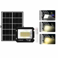 Homehop Solar Flood Light 40 Watt Wall Lamp Outdoor for Home Waterproof Led Automatic Wireless for Garden