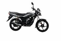 Bajaj Platina 100 Es Drum Motorcycle/Motorbike - Black Silver - Ex-Showroom