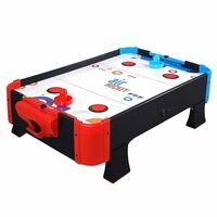 Kidsmate Air Hockey Game for Kids | Electric Powered Tabletop Board Game with 2 Strikers & 4 Pucks | 72.5 CM Large Size Ice Hockey Indoor Sports Family Game for Kids & Adults - Multicolor