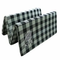 Kite Dual Comfortable Reversible Foldable HD EPE Foam Single Bed Mattress 4 Fold for Travel, Picnic (Single Bed 72 X 36 X 2)