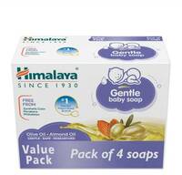 HIMALAYA GENTLE BABY SOAP VALUE PACK  (4 x 75 g)