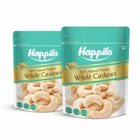 Happilo Popular Whole Cashew Nuts|Whole Kaju|Dry Fruits 800g(location specific)