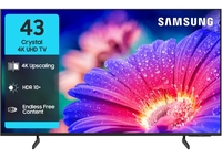 Samsung Crystal 4K Vista 108 cm (43 inch) Ultra HD (4K) LED Smart Tizen TV 2025 Edition with 4K Upscaling | HDR 10+ | PurColor