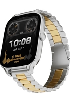 Vibez Majestic Luxury Smartwatch for Women & Men - Stainless Steel Strap, 1.83"Display, High Resolution, 60 Sports Modes,100+ Watch Faces, Long Battery & Bluetooth Calling Smart Watch for Women & Men