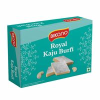Bikano Royal Kaju Burfi Premium Indian Sweet Festive & Gifting Delight – 200g (Amazon Fresh Mumbai - 400001)