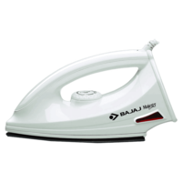 BAJAJ Majesty DX 6 1000 Watts Dry Iron (German Coating Technology, White)