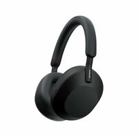 Sony WH-1000XM5 Best Active Noise Cancelling Wireless Bluetooth Over Ear Headphones with Mic for Clear Calling,Battery Life 30 Hours -Black