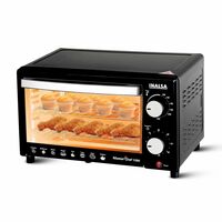 Inalsa Oven MasterChef 10BK OTG (10Liters) with Temperature Selection 800 W, Powder Coated Finish, 800 watts