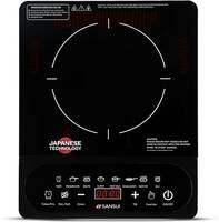 Sansui 2000 W Induction Cooktop Touch Panel  (Black, Smart chef plus-2000)