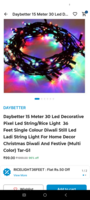Daybetter 15 meter led string/rice light 