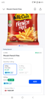 Check out Mccain French Fries on Swiggy Instamart