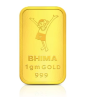 AJIO 1gm 24 ct gold coin at 12284, use DHANVARSHA2, get 260 discount plus 500 prepaid discount