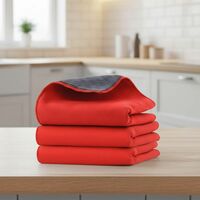 MIORAH Microfiber Cleaning Cloth for Car & Home | Ultra Soft Dusting & Glass Cleaning Cloth – Lint-Free & Reusable (30x40cm-3Pc)