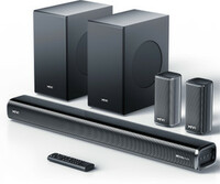 Mivi Fort H880 Soundbar, Dual Subwoofers