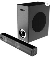 Thomson AlphaBeat80 Soundbar, 80W Soundbar (Black, 2.1 Channel)