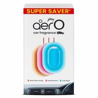 Godrej aer O – Hanging Car Air Freshener – Assorted Pack of 3 (22.5g) | Gel Lasts up to 30 days | Car Accessories