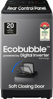 Samsung 9 kg 5 star, Ecobubble, Wi-Fi, Digital Inverter, Fully Automatic Top Load Washing Machine Grey