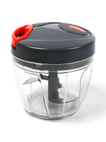 DeoDap Black Compact & Powerful Manual Hand Held Vegetable Chopper