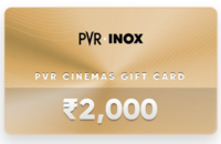 Cred X PVR Cinemas - Get PVR Gift Card at 20% Off