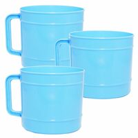 Simply Home Jatin Bathroom use in Bathroom, Kitchen, Laundry, Garage,Pack of 3 Pc, 1000 ml, Blue Color