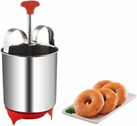 Mendu Vada Maker Stainless Steel, Crispy & Perfectly Shaped Medu Vada & Donut Maker Machine