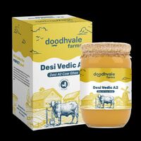 Doodhvale Farms Cow A2 Vedic Desi Ghee 900ml (location specific)
