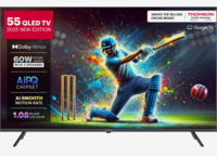 [HDFC CC 3250 OFF ] Thomson Phoenix 2025 Edition 139 cm (55 inch) QLED Ultra HD (4K) Smart Google TV 2025 Edition with Dolby Atmos | 4 Speakers | 60 Watts Sound Output |HDR 10 | Google Assistant 55QAl1025