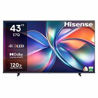 Hisense (43") E7Q Series 4K Ultra HD Smart QLED TV 43E7Q (Black)