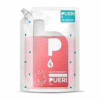 PUER Liquid Detergent Advance Care Blooming Garden 1800ml Refill Pouch for Front & Top Load Washing Machine | Plant Based & Eco Friendly | Tough Stain Removal, Color Safe & Bleach Free