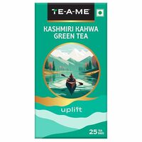 TE-A-ME Kashmiri Kahwa Green Teabags 25 pcs | Green-Tea | Kashmiri Kahwa | Kahwa Kashmiri | Diwali Gift