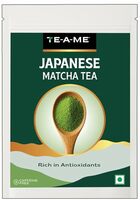 TE-A-ME Matcha Tea Powder | Superfood | 50g - 33 Servings | Matcha | Sourced from Japan, Resealable Pouch, Pure & Authentic, Smooth Taste, For Hot & Cold Drinks, Lattes & Recipes | Diwali Gift