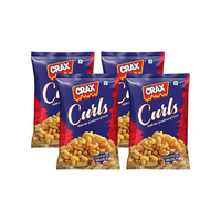 Crax Curls Chatpata Masala Puffs Snacks - Buy 1 Get 1 Free