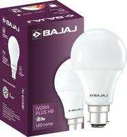 BAJAJ 23 W Basic Round B22 LED Bulb  (White)