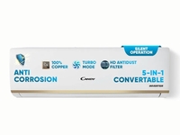 Candy 2 Ton 3 Star Split AC (5 - in - 1 convertible, self clean, 100% Copper, Inverter technology CS24P3W-INV)