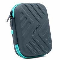AirCase Electronics Organizer Bag | Shockproof Travel Case (Grey) At Just Rs819