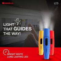 HAVELLS Sparkline Mini Neo 0.5W Torch  (Multicolor, 14 cm, Rechargeable)