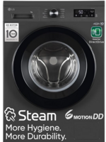LG 7 Kg, 5 Star, Direct Drive Technology, Steam Wash, 6 Motion DD, Fully-Automatic Front Load Washing Machine