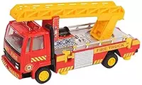 Centy Toys Fire Ladder Truck, Yellow