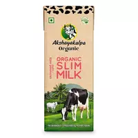Akshayakalpa Organic Slim Milk (Uht) 200Ml